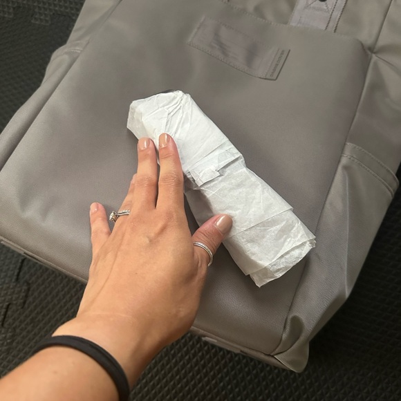 Dagne Dover Petra Convertible Tote Bag in Ash Grey - Picture 9 of 11